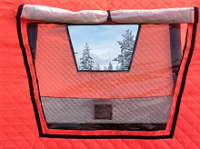 Палатка (баня) 3-х слойная для зимней рыбалки МирКемпинг 2.4х2.4х2.05 м 