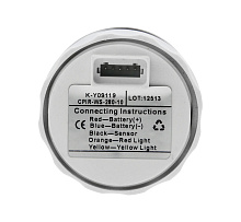 Трим-указатель Ямаха с 2001 г., белый циферблат, ∅ 52 мм.