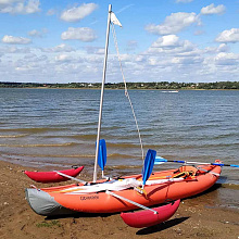 Шверцы с креплением на надувную байдарку