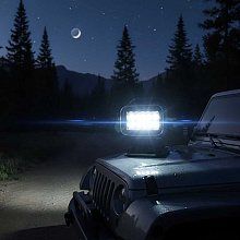 Прожектор светодиодный с Д/У, 50Вт, 3500 лм, 9-32В