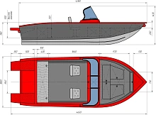 Катер ТРИЕРА 420 Fish 