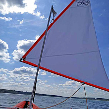 Мачта на надувную байдарку