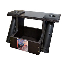 Универсальный держатель удилищ и эхолота УКБ "Волга-6" (2 стакана), ликпаз.