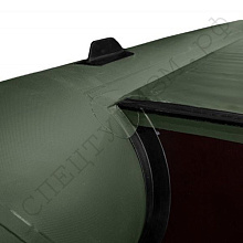 Надувная лодка ПВХ Флинк FT290L (зеленая)