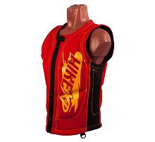 Страховочный жилет hikeXp Неопреновый (красно-черный)