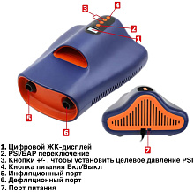 Насос электрический Стермэй HT-767, 12 В, 2 ступени