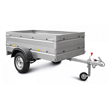 Прицеп бортовой "Компакт" МЗСА 817700.002 (205x110 см., борт 30 см.)