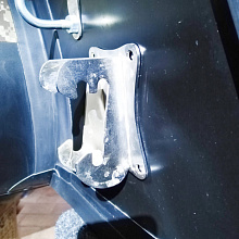 Колпак на кронштейн для транцевых колес, 145х90х60 мм. (пара)