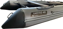 Надувная лодка ПВХ Varyag (Варяг) 420 (баллон 50 см, жесткая слань, киль)