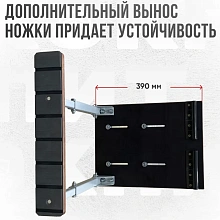 Опора сиденья рег. складная на ликтрос (лодка ПВХ, RIB), Кокпит