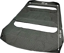 Пол утепленный для зимней палатки Mircamping 2023DX, 412х217 см.