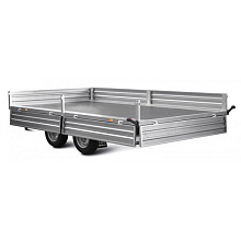 Прицеп бортовой МЗСА 817739.001 (364x210 см., борт 30 см., 2х-осный)