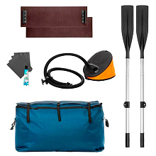 Надувная лодка ПВХ Капитан 280Т, серый