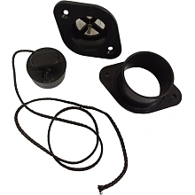 Клапан сливной для лодки ПВХ, с пробкой, (транец 25-35 мм.)