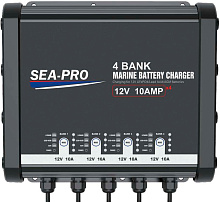 Зарядное устройство SEA-PRO ТЕ4-0333С, 4х12В 10А (для любого типа АКБ)
