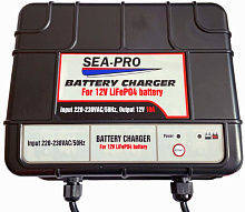 Зарядное устройство SEA-PRO TE4-0264A для АКБ LiFePO4, 1х12В 10А