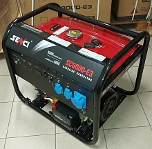 Бензиновый генератор SENCI SC6000-E3 с пультом ДУ