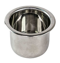 Подстаканник Marine Rocket из нержавеющей стали, Ø 72 мм, высота 60 мм