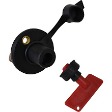 Выключатель массы с защитным колпачком, номинал/пик 100/500 А, арт. 50628-1