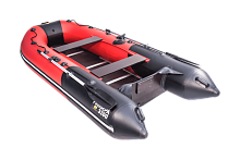 Надувная лодка Ривьера Компакт 3200 СК "Комби" красный/черный
