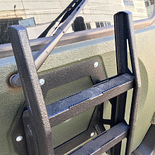 Лестница к багажнику УАЗ Патриот (вместо запаски)