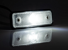 Фонарь габаритный FT-004 B LED белого цвета с проводом