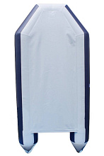 Надувная лодка ПВХ Аква 2800 серо-синий