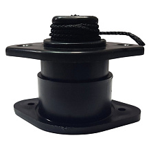 Клапан сливной для лодки ПВХ, с пробкой, (транец 15-20 мм)