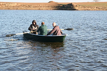 Лодка стеклопластиковая Спринт Б+ (увеличенный борт)