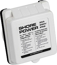 Розетка берегового питания Osculati, 30 А, 110/220В, IP56
