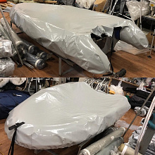 Тент транспортировочный (стояночный) для лодки Адмирал 290