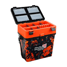 Ящик для зимней рыбалки Helios Shark двухсекционный (19 л.)
