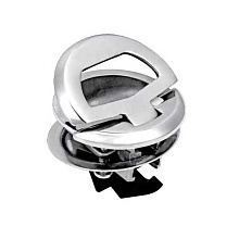 Ручка врезная Marine Rocket Ø63 мм, нержавеющая сталь