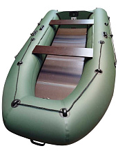 Надувная лодка ПВХ Роджер Хантер 3200 эконом, слань-книжка, балон 43 см