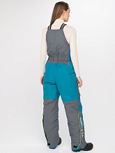 Костюм зимний женский Хантсмен Сибирь Леди -35°С, бирюза/серый