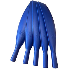 Лопасть д/дерев. весла 63x13 см., Ø 36 мм.