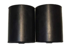 Ролики резиновые Ø 70х98 мм на ложементы лодочного прицепа, 2 шт.