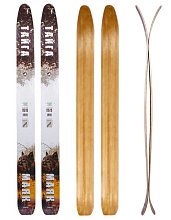 Лыжи охотничьи Тайга деревянные 175х15 см, геометрия "Лодочка" (Маяк)