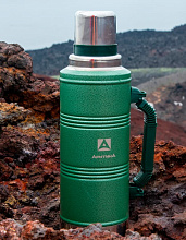 Термос Арктика 106-2200P с ручкой, 2.2 л, зеленый