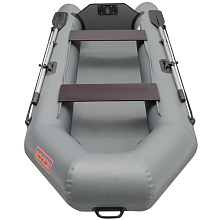 Надувная лодка ПВХ Роджер Стандарт 2800 (привал), серый