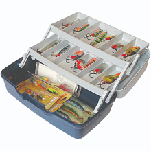 Ящик рыболовный Salmo 1702 (2-х полочный)