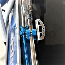 Хомут на леер D-techno, нерж. + пластик АБС, арт. RR1700