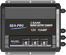 Зарядное устройство SEA-PRO ТЕ4-0331, 3х12В 10А (для любого типа АКБ)