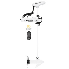 Лодочный электромотор Minn Kota POWERDRIVE 55 i-Pilot/BT/137см/12V (без педали, белый)