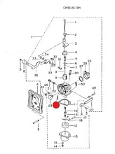Игла карбюратора Tohatsu/Nissan/Mercury 2.5 / 3.5 л.с.