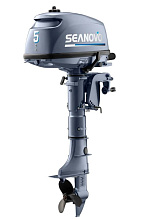 Лодочный мотор 2T Seanovo SN 5 FHS + выносной топливный бак
