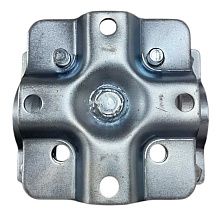 Хомут поворотный опорного колеса Ø48 мм