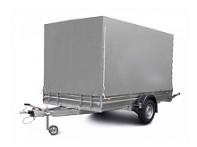 Тент с каркасом 352020 (высокий, H=2000 мм) для бортовых прицепов МЗСА 817718.022 / 025 / 817736.022