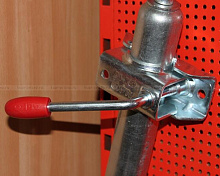 Хомут опорного колеса d=48 мм. AL-KO (не откидная рукоятка)