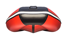 Надувная лодка Ривьера Компакт 3400 СК "Комби" красный/черный